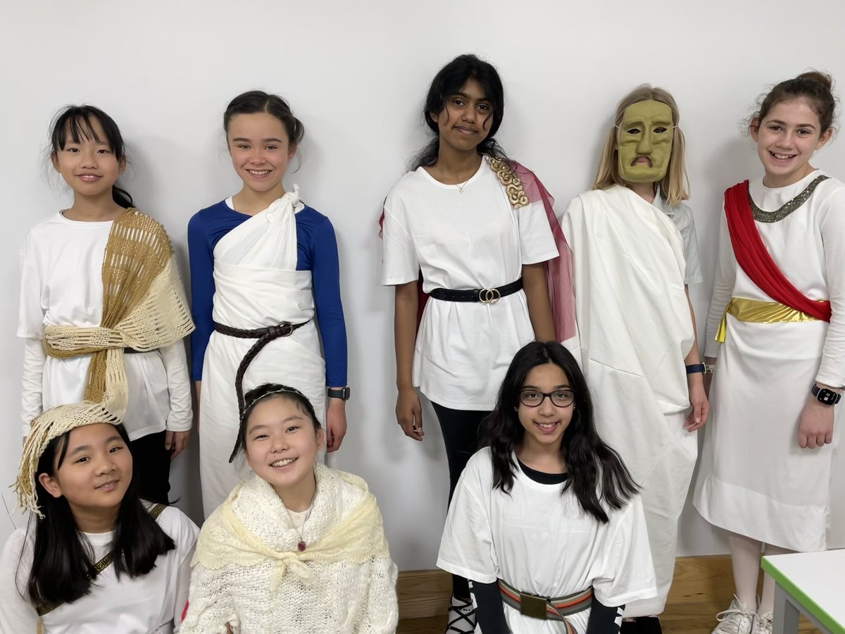 Ancient world day with 7A! 🏛🏺