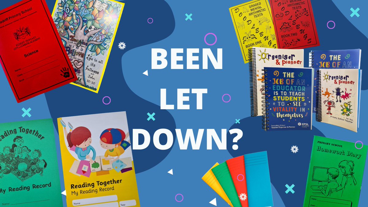 EPSLUK's tweet photo. Have you been let down, leaving your #school  without supplies? We can help; any of our standard items out to you within 48hrs and peronalised #exercisebooks within 5 working days!!

Check out our website https://t.co/lVm8rSCidp or call 01254 686500 for more details https://t.co/IUP8rAFv5u