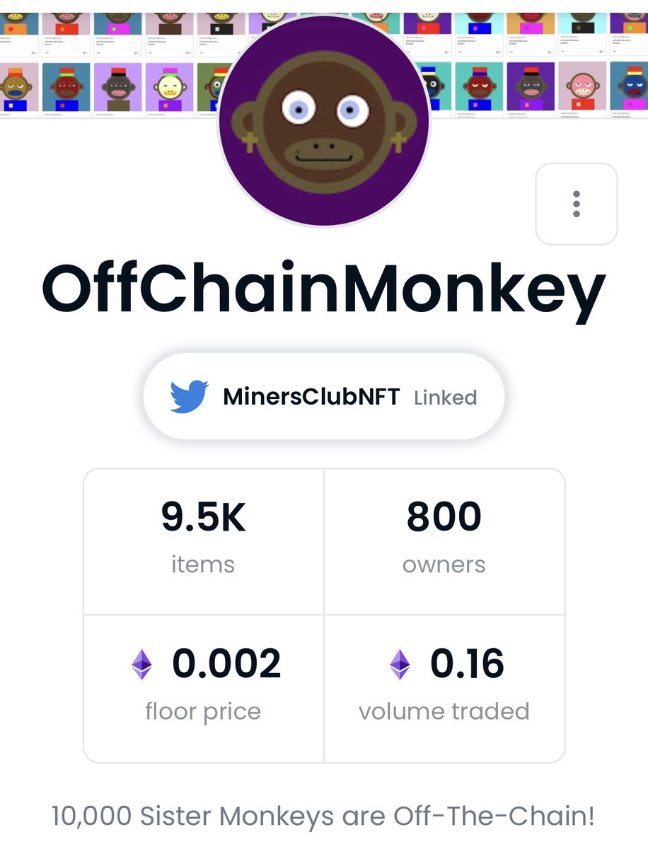OCMGenSister's tweet photo. Welcome to all new Hodlers! #OCMSIS #OFFCHAINMONKEY #ONCHAIN https://t.co/mnEGx5nvS3 https://t.co/Ze1IZ0cZa8