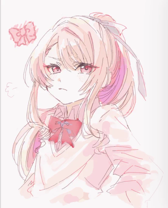 🎀ポニテかわいいよぉ…
#暁山瑞希 #prsk_FA 