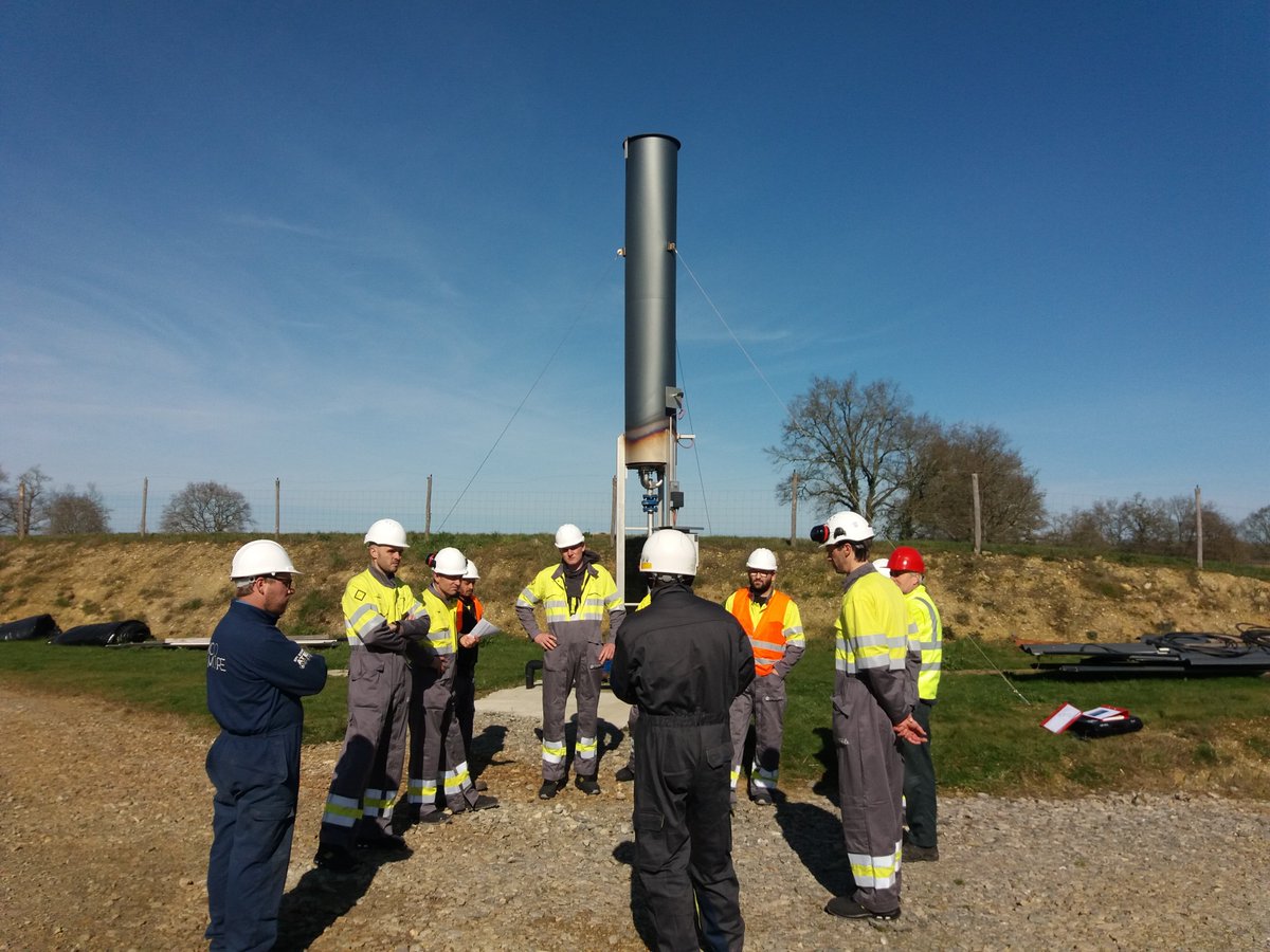 Les apprenants en Certificat de Spécialisation Responsable d’Unité de #Méthanisation #Agricole ont suivi une formation « Prévention des risques gaz » avec Cyrille Pringault <a href="/EnergyFormation/">Energy Formation</a> et Valentin Bertrand de SYCOMORE . Merci à l’équipe de la SAS Méthamaine pour son accueil.