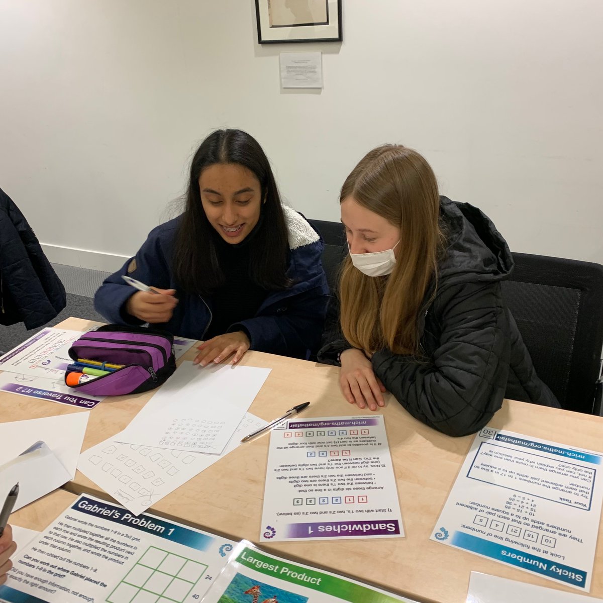 QueensSch_Maths's tweet image. Maths conference for girls 
#girlpower #mathsolvers 
@QueensSch