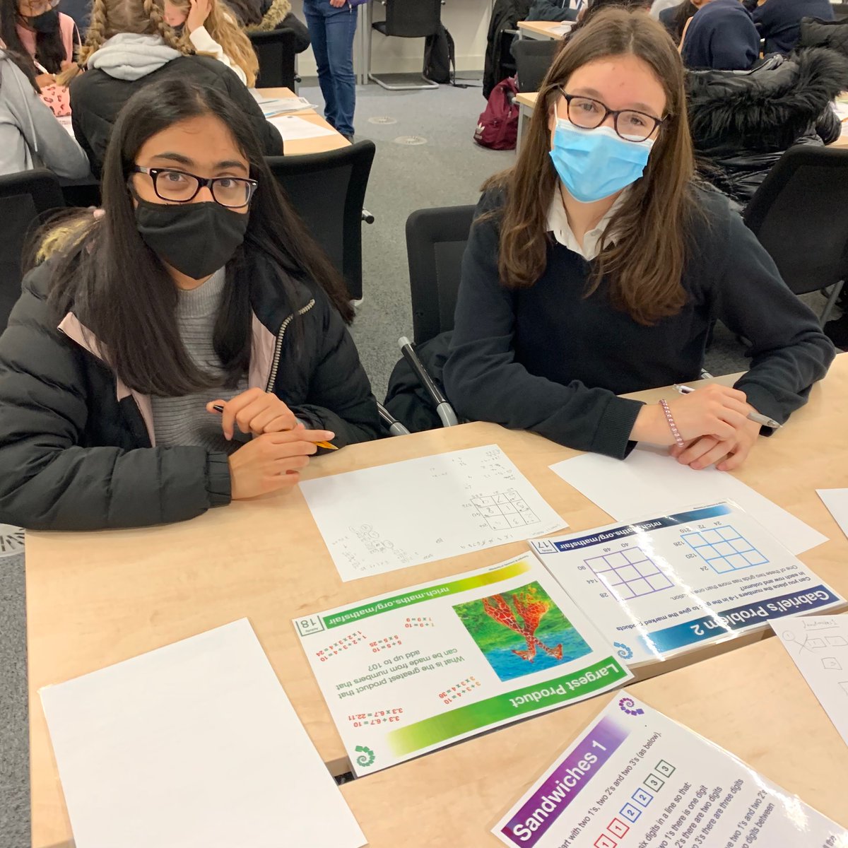 QueensSch_Maths's tweet image. Maths conference for girls 
#girlpower #mathsolvers 
@QueensSch