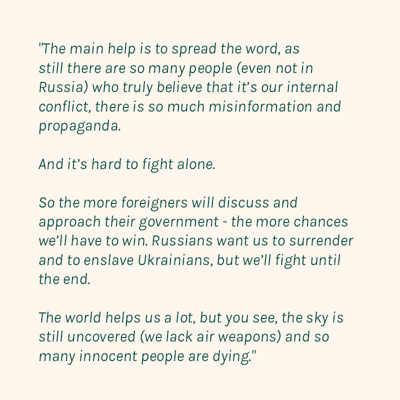 Katerina, Urban Designer, Kyiv (3/7)