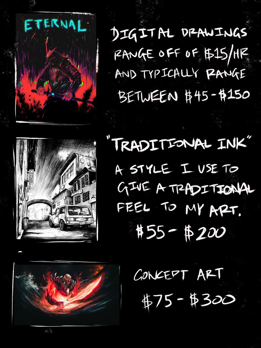 thesenseifruit's tweet photo. Today I was let go from my job as my artistic services we’re no longer needed. Seeing as I gots to pay the bills, I am officially open for commissions! I’ll seriously draw whatever you ask. There will be 10 spots available. DM me if you want some sick art. https://t.co/X44zgQ1L9O
