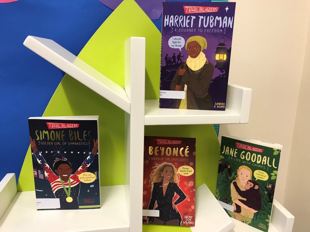 StaplehurstSch's tweet image. Check out our tree of trail blazing women.
#newlibrarybooks 📚