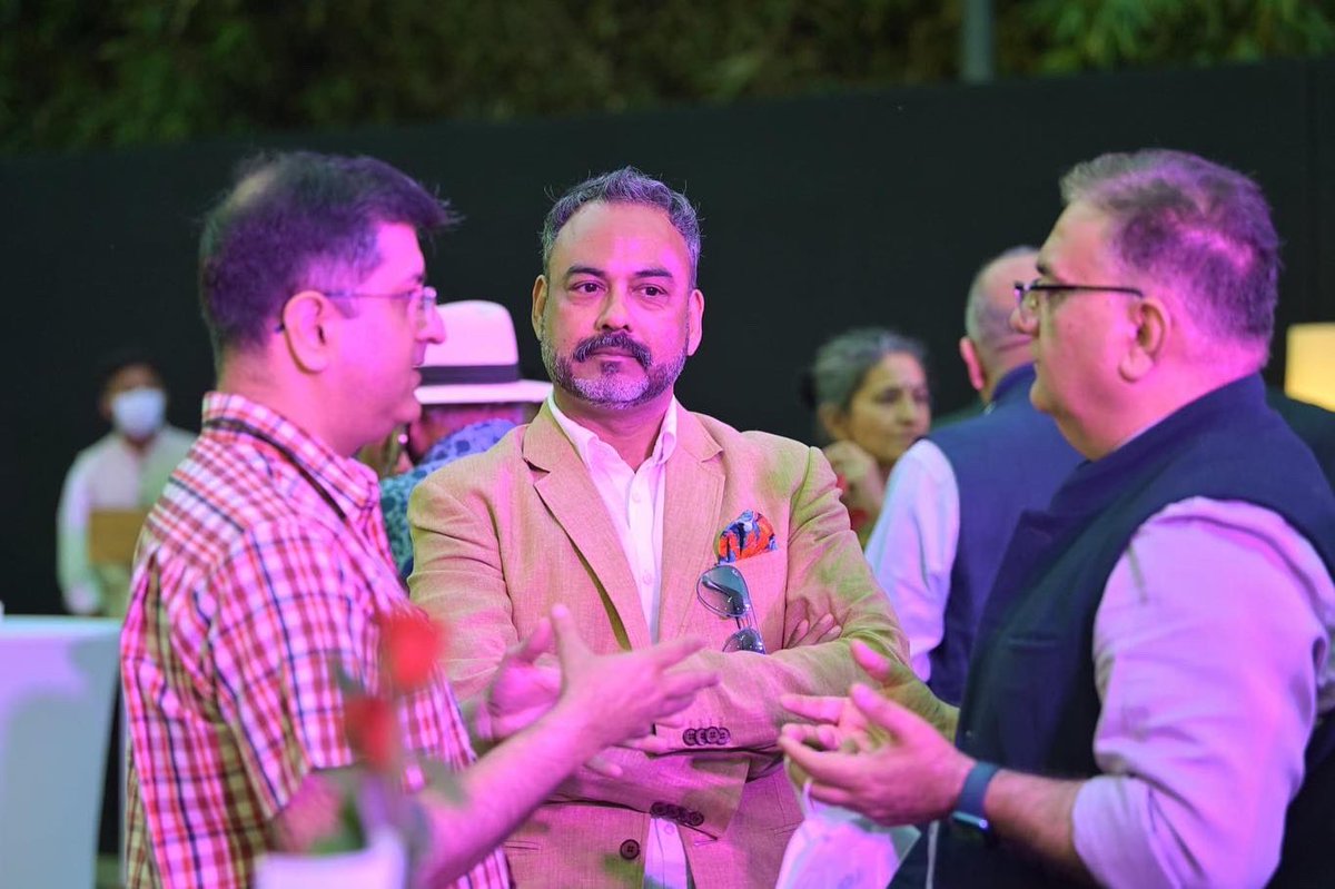 HelmExp's tweet photo. Privileged to have put together a special evening for GMR Aerocity announcing their key marketing initiatives.

The highlight being the launch of the "Aerocity Live" magazine in collaboration with Business World. https://t.co/5BK6VWH0Ut