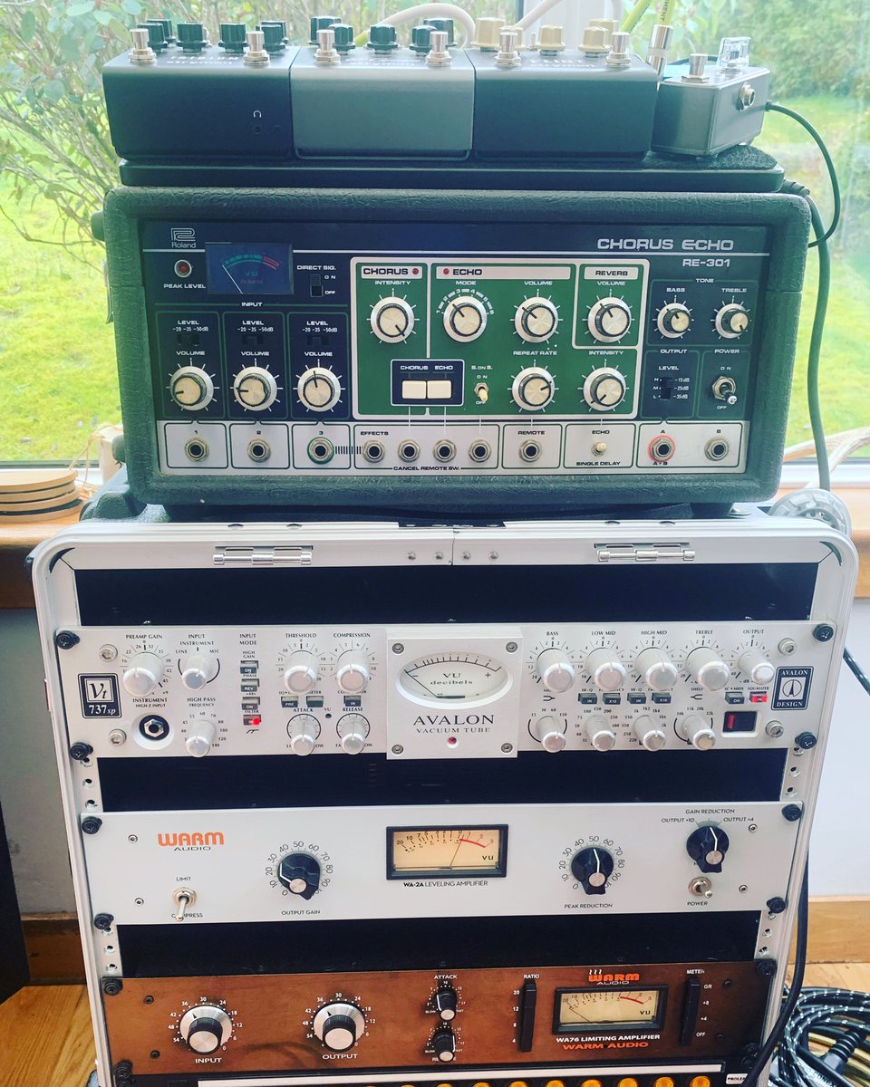 joemcalinden's tweet photo. My beautiful Space Echo is up for sale.
It’s the Roland RE-301 and it’s a belter!!
PM if interested ✌️
#rolandspaceecho #spaceecho #RE301 #recordingstudio https://t.co/yI7F2MGJM3