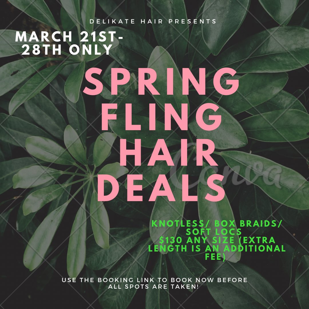 itss_kaya's tweet photo. If you miss the first deal this is for you! A deal you don’t wanna miss. Deposit is required to lock in your spot, book now before all spots are taken! 

https://t.co/WikB1e4jOH https://t.co/k4aUwRP3MU