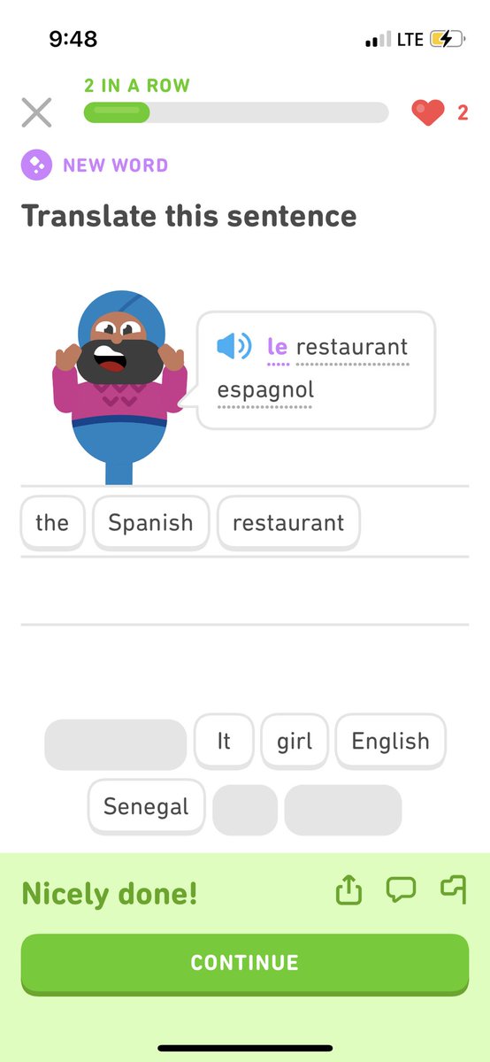 Road trips call for new ways to stay entertained. I just downloaded <a href="/duolingo/">Duolingo</a> and I am obsessed! Putting my 4 years of French class to good use. 🤪🇫🇷