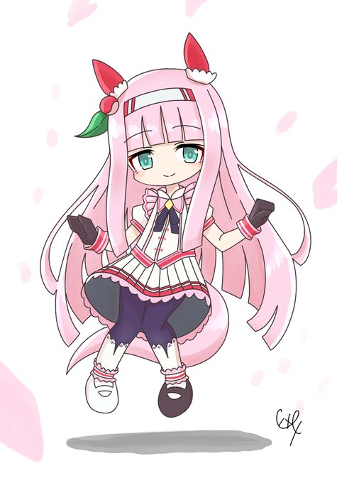 桜スズカ
#ウマ娘 #サイレンススズカ 