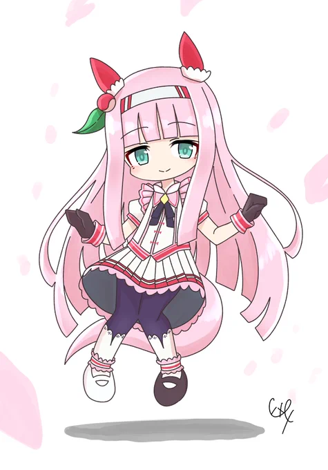 桜スズカ
#ウマ娘 #サイレンススズカ 