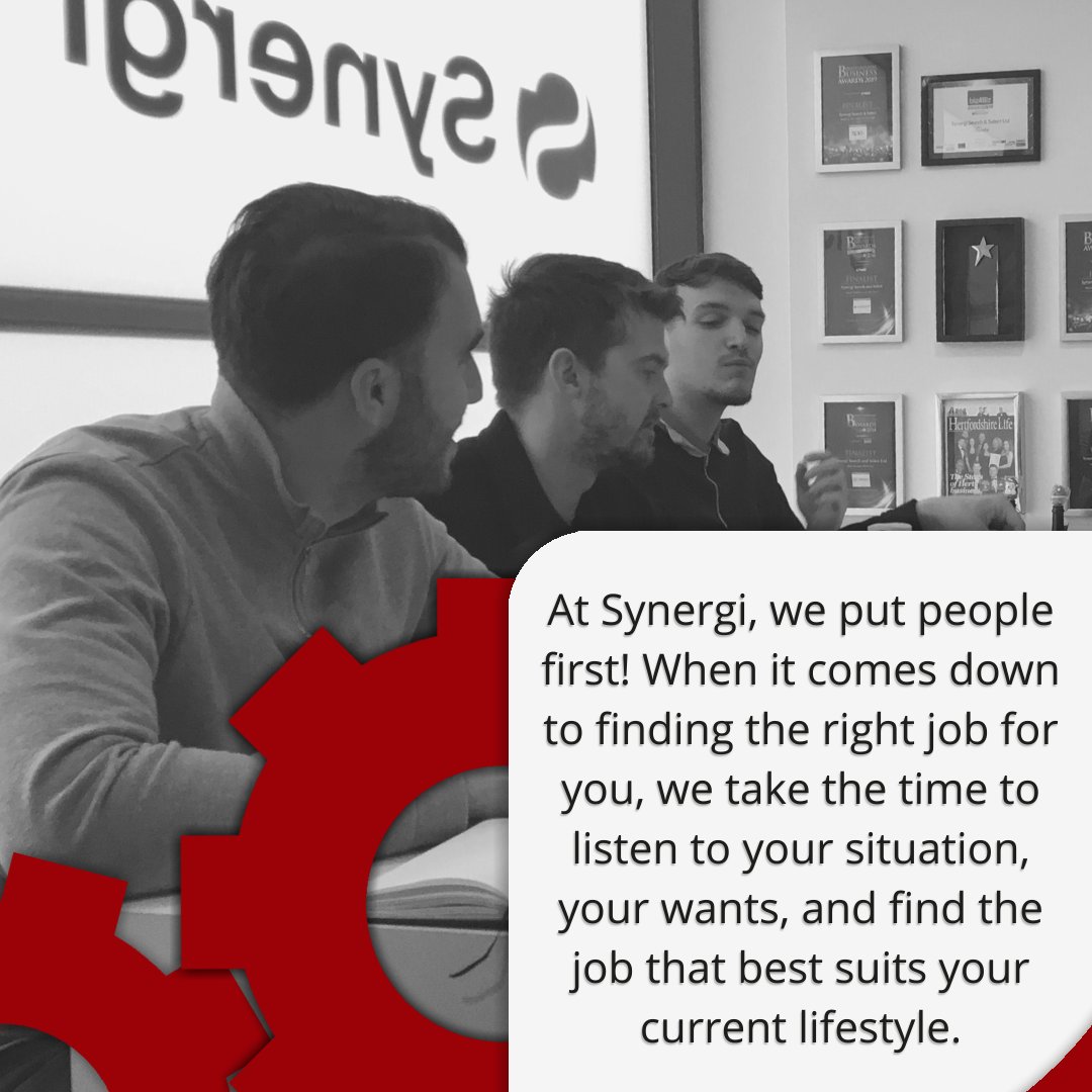 SynergiR's tweet photo. Job hunting is stressful! Luckily, our crack team of consultants will take the extra care to ensure they understand your needs and get you the job suited to you!
#TheSynergiWay #synergirecruitment #recruitmentlife #teamculture https://t.co/AZOoTR6w5a