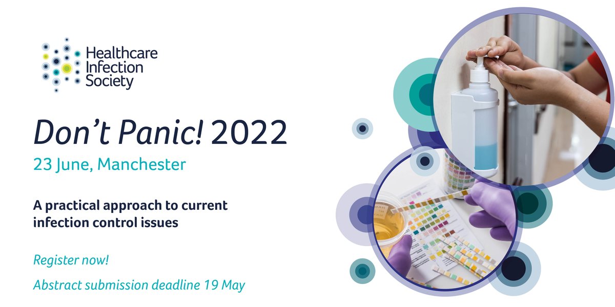 HIS_infection's tweet photo. Don't panic!  2022

Sessions covered include The old foes haven't disappeared ..., Lessons for IPC in communicating risk &amp; Lessons from the pandemic

Find out more about abstract submission 👉 https://t.co/UIGkn5N0ny

Register 👉 https://t.co/NFEE0V1AU9

#IPC #HCAIs #HISevent https://t.co/khwZD8SUKO
