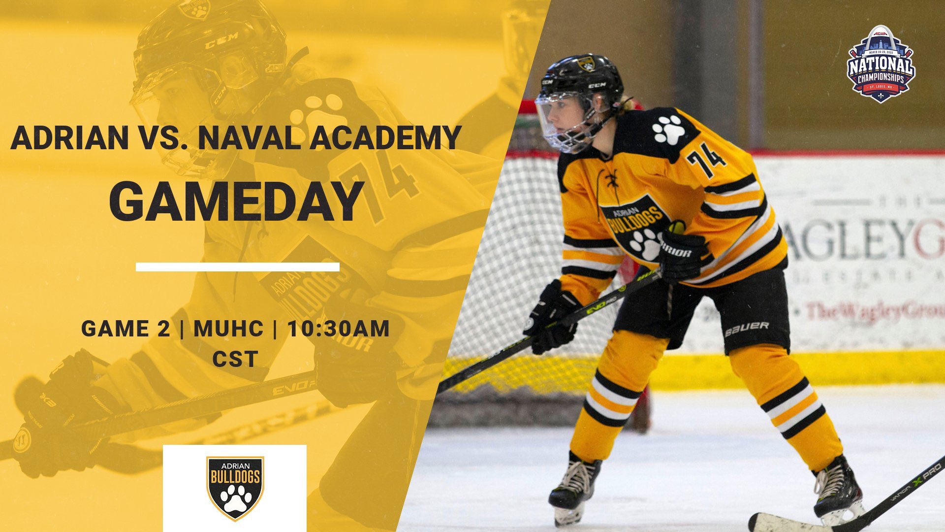 Adrian College Women's ACHA D2 (AdrianWD2Hockey) / Twitter