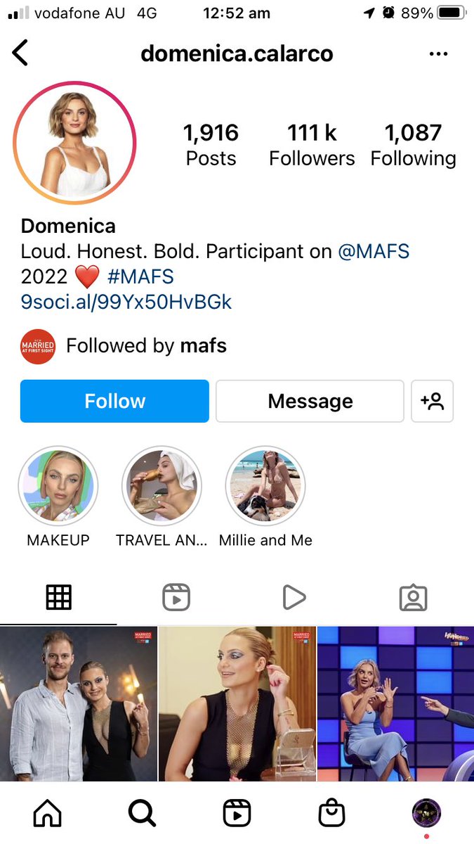 Purple_Kaz79's tweet photo. Dom’s Instagram followers before and after the episode.. support Dom … #IStandWithDom #MAFSAU https://t.co/7tQbMHM4bZ