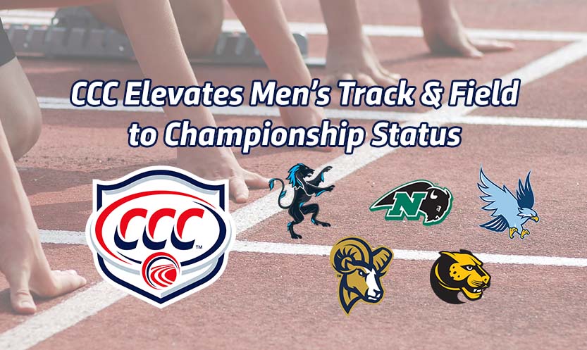 With the outdoor track &amp; field season fast approaching, the CCC is pleased to announce that, men's track &amp; field has been elevated to full championship status!

With the elevation the league now offers championship opportunities in 20 sports.

READ: cccathletics.com/sports/mtrack-…

#d3tf