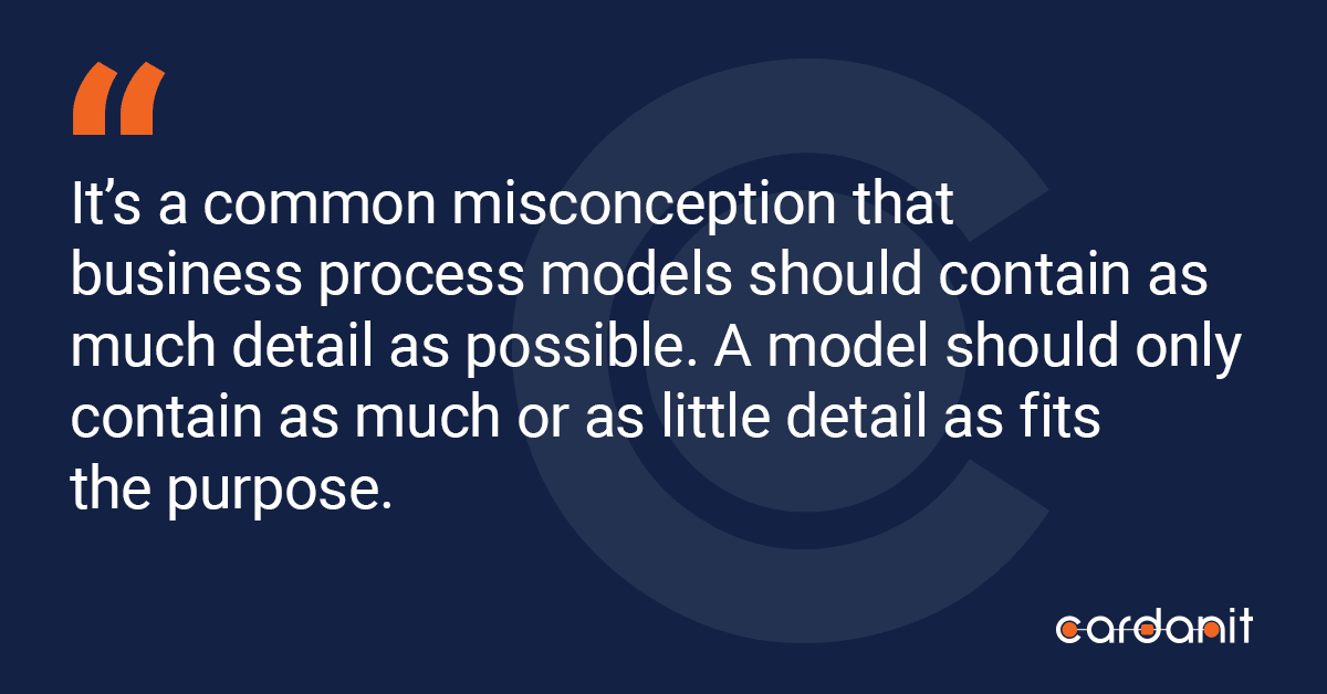 CardanitBPM's tweet image. Business process models are successful only when they are usable. This is why at Cardanit we aim at helping business analysts get all the stakeholders on board with readable workflows. Read more: cardanit.com/blog/best-busi…

#BPM #businessprocessmapping #BPMtool