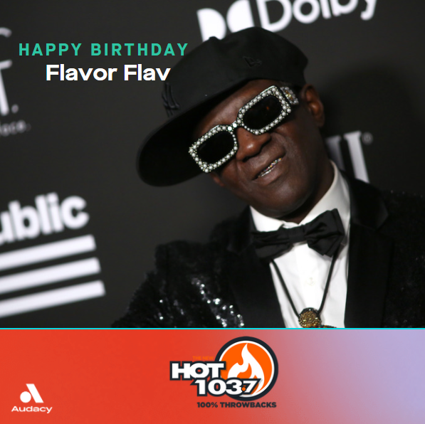 Happy Birthday to hip hop legend, Flavor Flav!  [ : Tommaso Boddi | Stringer | Getty Images Entertainment] 