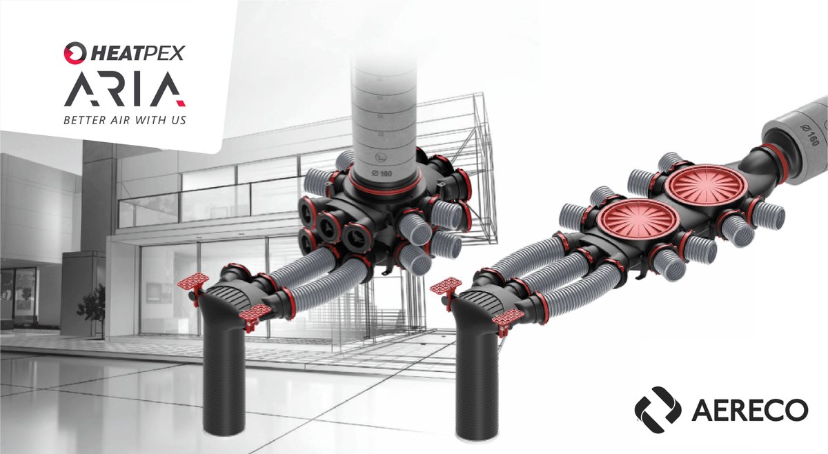 AerecoLtd's tweet photo. [#BIGNEWS] Aereco Limited will be distributing the HEATPEX ARIA range!

For more information ▶️https://t.co/lCq3sT059p

#ducting #ventilation #airquality https://t.co/9nHvugvI28