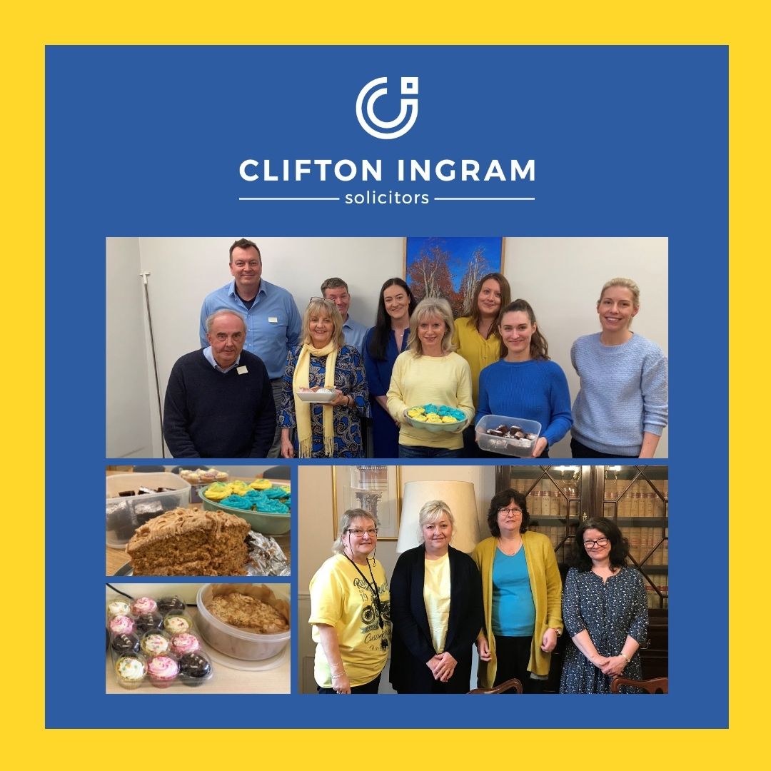 We are wearing blue and yellow in support of the people of Ukraine. Our wonderful bakers have baked some delicious treats for our teams in the Wokingham, Farnham and Reading offices to enjoy. So far we have raised over £200 towards the DEC Ukraine Humanitarian Appeal.