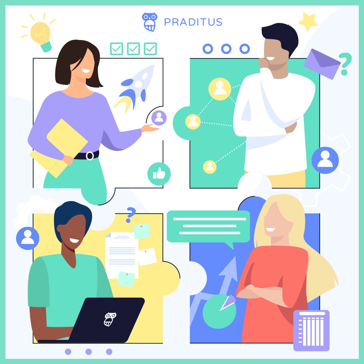 praditus's tweet photo. 🤩Boostez la communication à distance au sein de vos équipes ! 
Praditus vous propose une formation courte à distance de développement de la communication en télétravail !
➡️ Ce programme vous intéresse ?
Cliquez sur le lien ci-dessous:
https://t.co/lQwO6muG3R https://t.co/ORAyCBD9sj