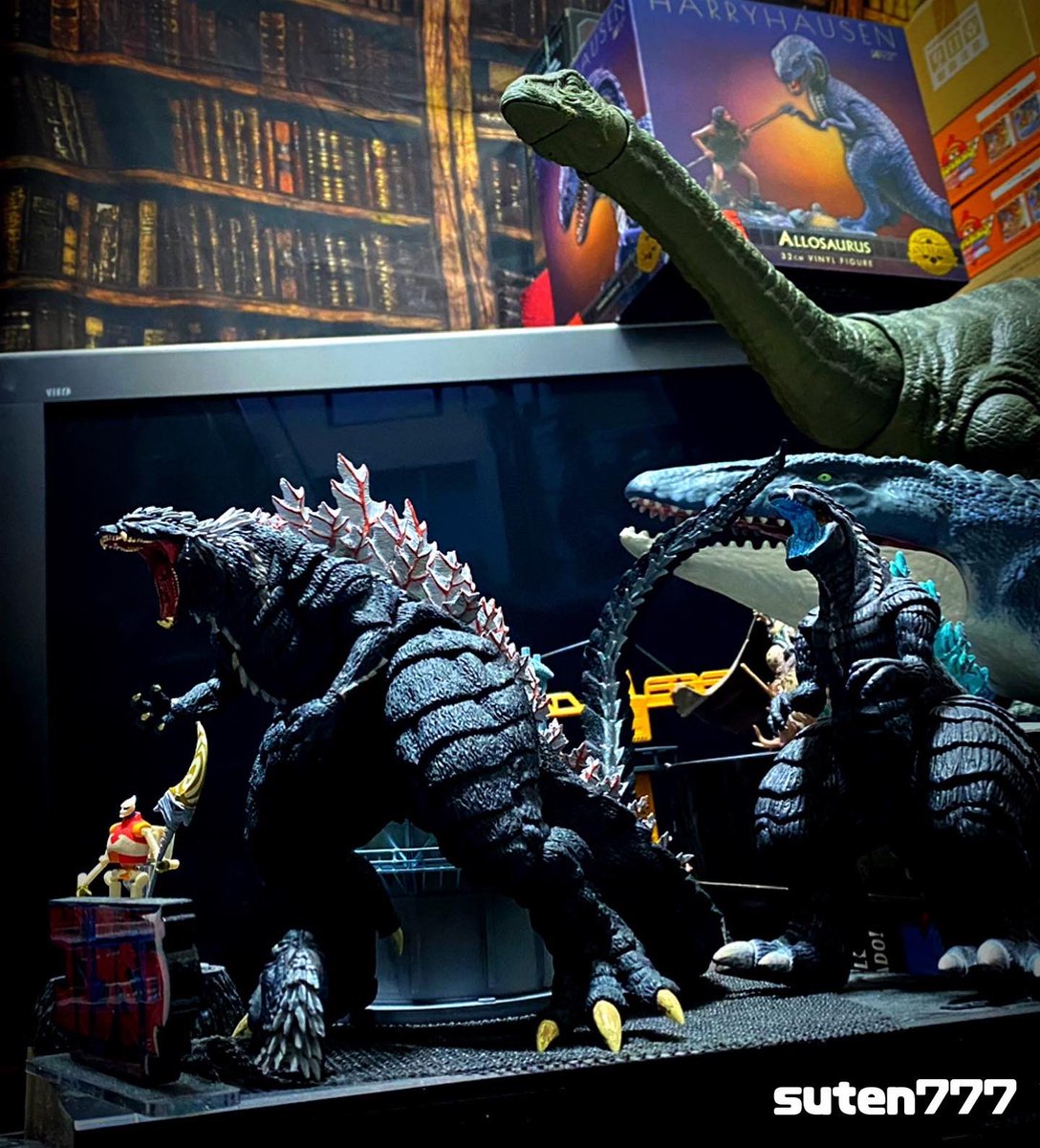 suten777's tweet photo. ゴジラ･ウルティマ 
🤩かっこいいです✨

#Godzilla_sp #GODZILLAULTIMA https://t.co/BnZsYl1YaG