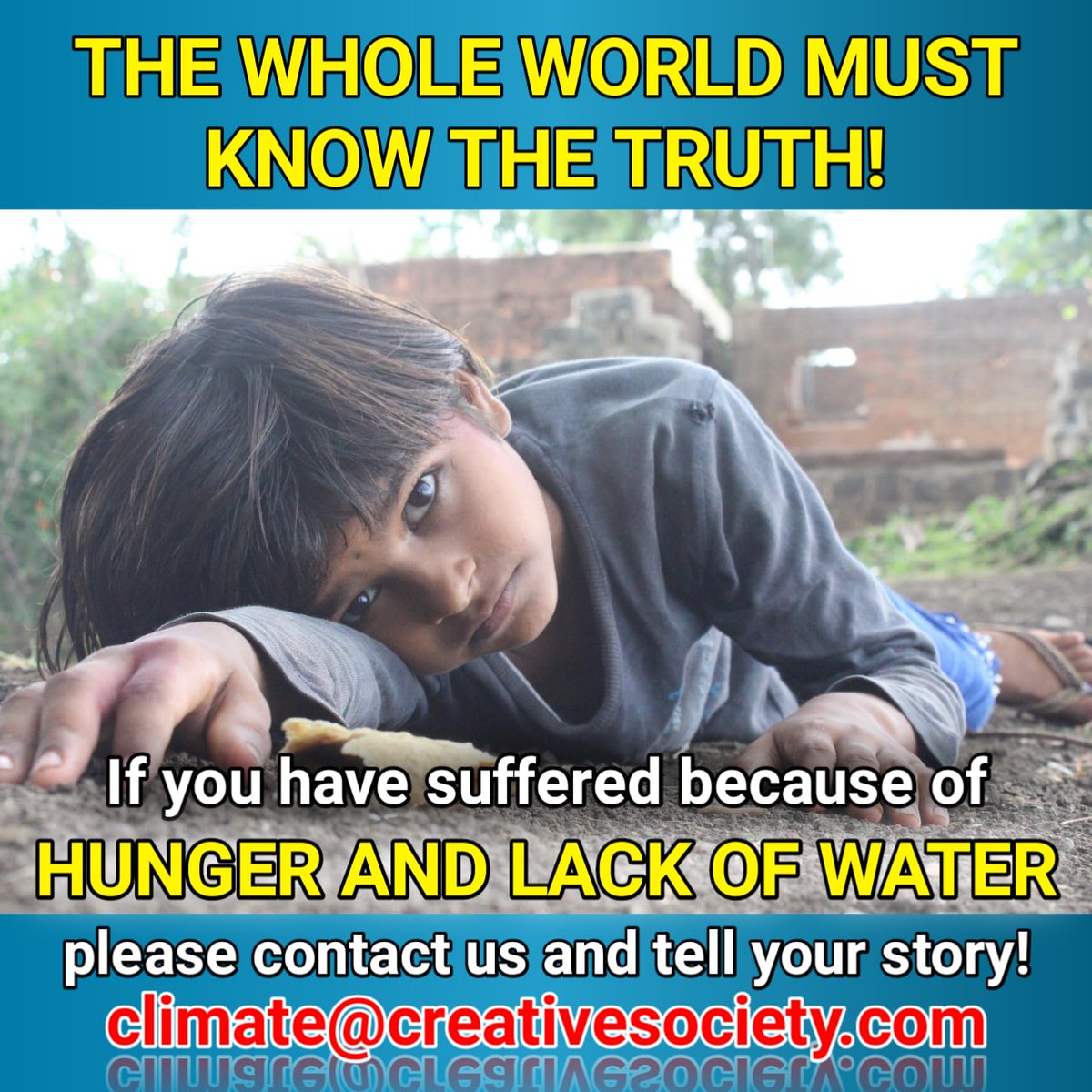‼️ In #GlobalCrisis time, natural #disasters are increasing, and to overcome this we need to come together and act. #Hunger and lack of #water is a problem in many parts of our world even in modern times. By uniting #scientific potential, solutions can be found for all #humanity