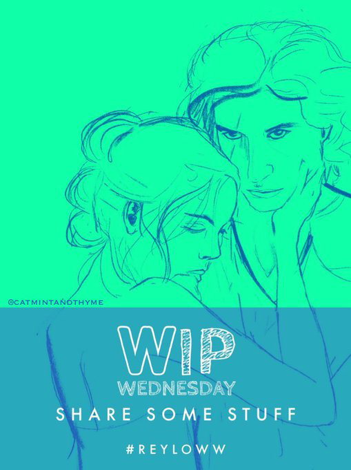 aestivaltide's tweet photo. It's WIP Wednesday! Share your WIPs!
Working on a drawing or a painting? Your latest fic? A manip or moodie? Video? Crafts? A pin? Something else?
Let's see those fabulous WIPs! Tag them #reyloww - would love to see them & will RT! https://t.co/FfBDm8EQnX