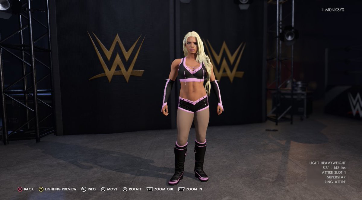 BlakeMonroeWWE's tweet image. Thank you to everyone who has created me in 2K 👸🏼🤍

The closest you’ll ever get to being me 💅🏼