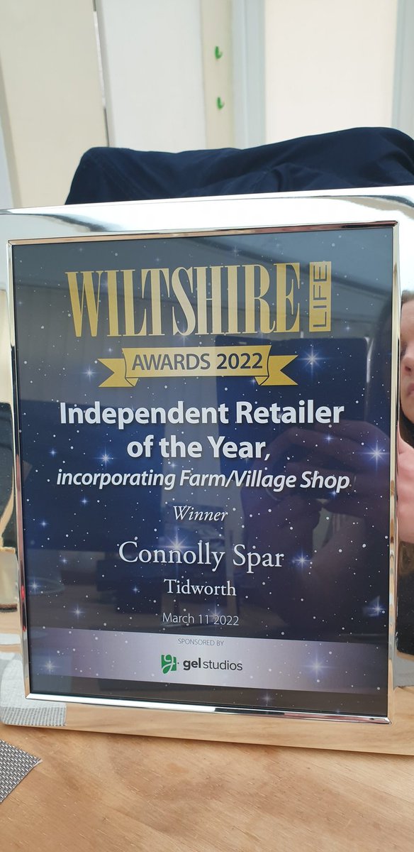 connollyspars's tweet image. Connolly Spar won Best Independent Retailer award.  We are very humbled as a company to receive this award. All of it would not be possible without you our customers and our magnificent teams we have throughout our stores. Andrew Connolly received the Lifetime Achievement Award