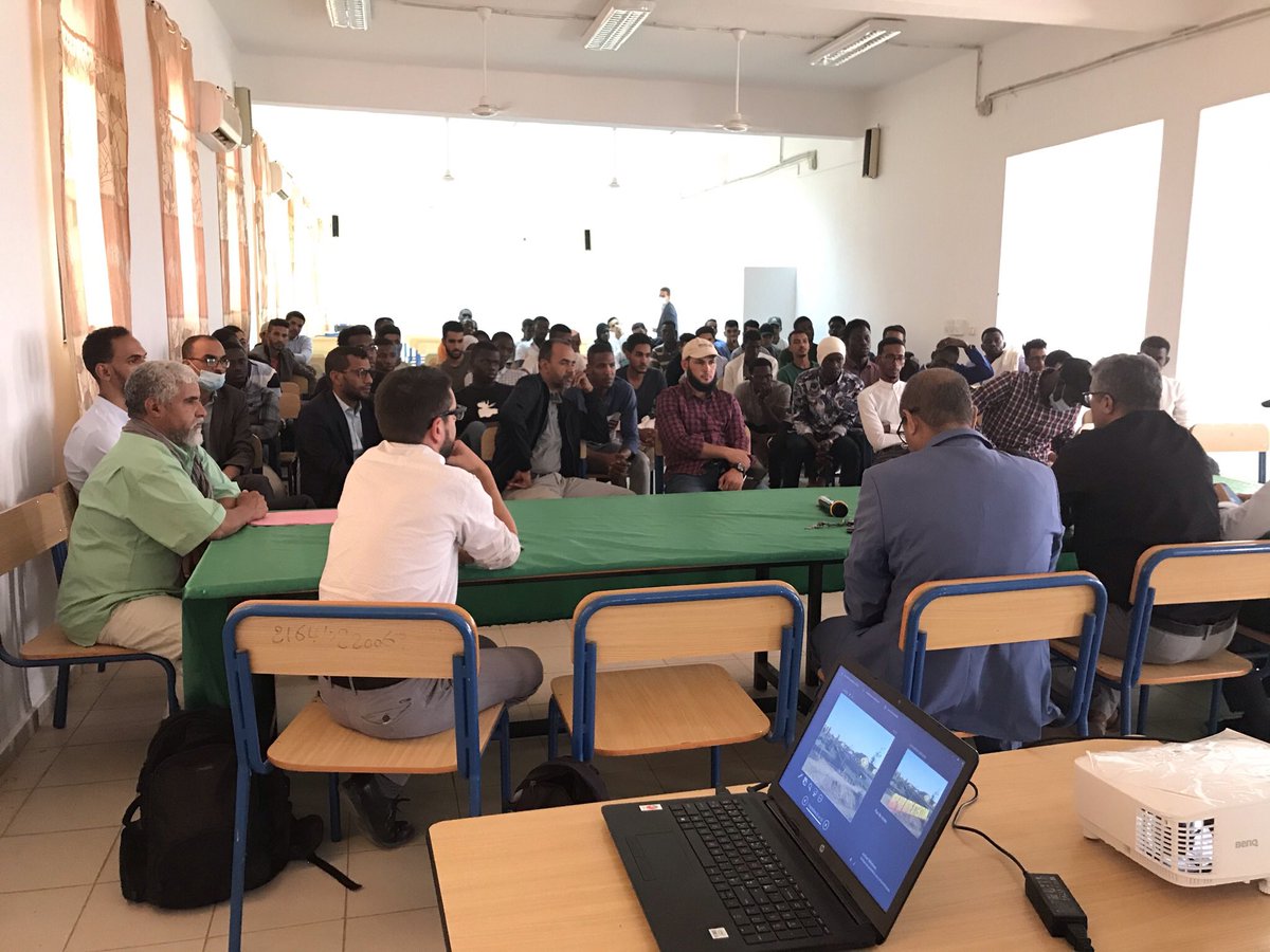 EmergeCanarias_'s tweet photo. Excelentes reuniones de trabajo en #Mauritania con L'Institut Supérieur d'Enseignement Technologique (ISET) y École Supérieure Polytechnique (ESP) en el marco del programa @africacanarias_ promovido #DGAEA @EcoGobCan. Este año orientado a #agritech. https://t.co/Pcpc9zAo8p