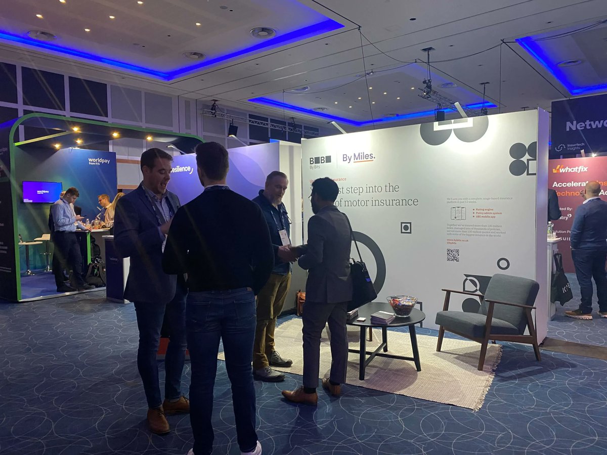bybits_platform's tweet photo. Intense discussions taking place at stand 23.  We can show you demo's of how #UsageBasedInsurance could work for your business and explain how it could be so much simpler than you might think. Find us at stand 23!
#InsurtechInsights #Insurtech #ITIEU2022 @ITI_Insurtech #insurance https://t.co/EXnbWXR9I3