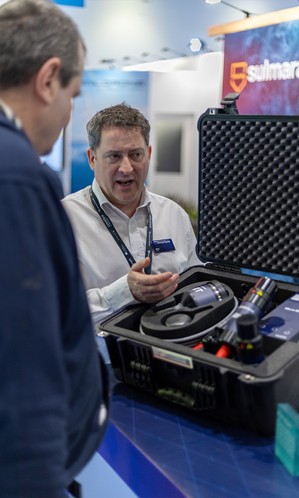 sonardyne's tweet photo. We had a great first day at @OceanologyIntl. We're celebrating 50 years in the industry. So we have our latest tech, as well as early technology. Our product experts are on hand to answer any questions and we have fantastic coffee too! See us at stand F300
#Sonardyne #Oi2022 https://t.co/3TKwwhnWax