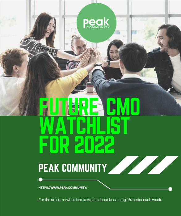 peak_community_'s tweet photo. Who will be on the list? #peakcommunity #marketing #CMO https://t.co/IwHGhHVFBS