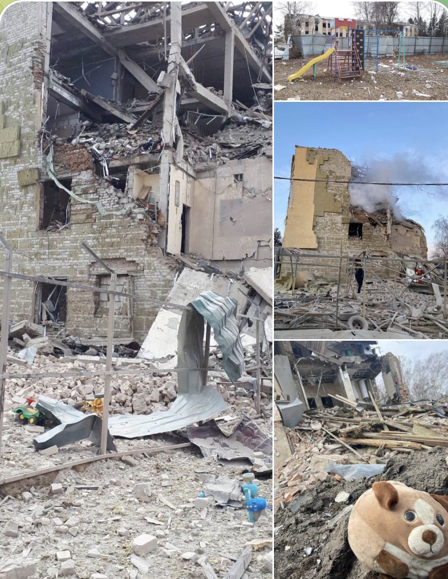 This is how looks #Berdychiv after #russianinvasion, one of the Jewish centers of Ukraine and where Onore De Balzac have celebrated his wedding