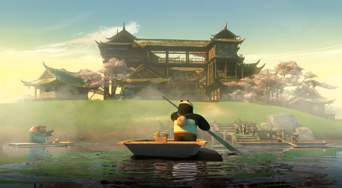 netflixfamily's tweet photo. Get ready for PANDA-monium. 

No better way to celebrate National Panda Day than by announcing Jack Black's return as Po in the new animated series, Kung Fu Panda: the Dragon Knight. https://t.co/Tm3C0TFW4R