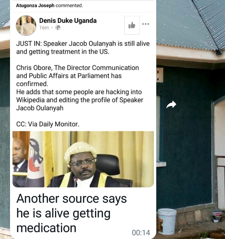 We are really praying for him, quick recovery