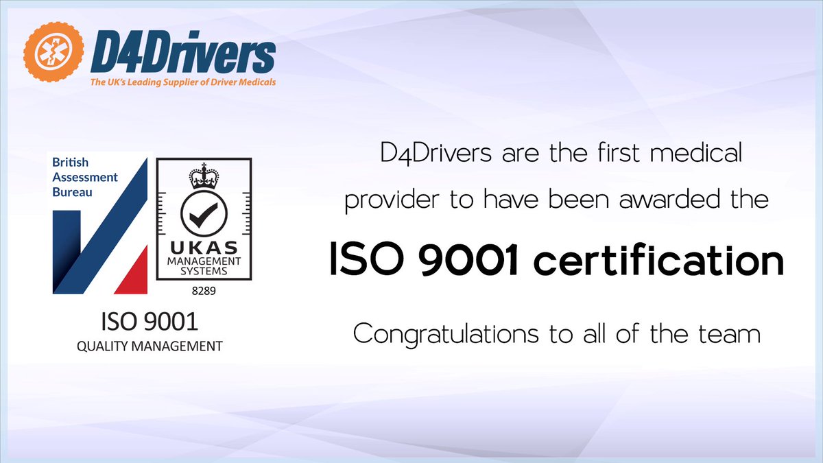 D4Drivers- UK's Largest Driver Medicals Provider tweet media