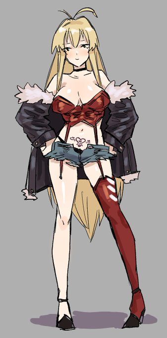 という訳で完結しました。長い間付き合って頂きありがとうございます。明日以降になりますがピクシブにもまとめます。今後このマキさんのマスターとイチャラブ(特殊性癖寄り)をかけたらいいなと思ってます。オマケに堕ちた後の服装を張って、明日また色々蛇足を続けます 