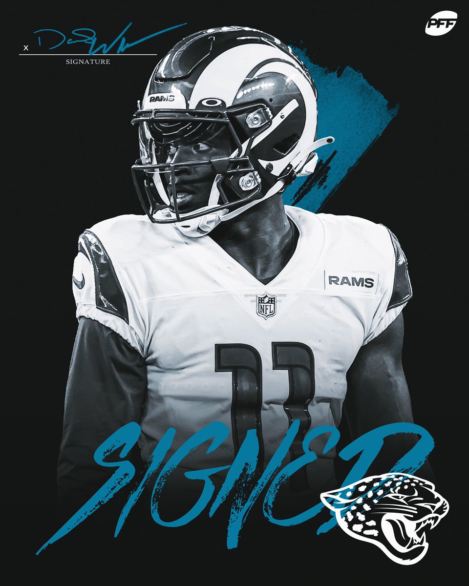 PFF's tweet photo. Former Rams’ CB Darious Williams is finalizing a deal with the Jaguars, per @AdamSchefter https://t.co/EqKggzbMef