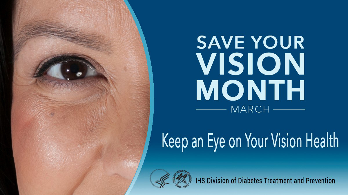 IHSgov's tweet photo. Everyone needs to be screened for vision & eye problems. Many adults need more than a vision screening, and dilated eye exams are recommended for people at risk for eye problems. Ask your health care provider which exam is right for you. Learn more: https://t.co/bCpcArWnIY #SYVM https://t.co/ceLDCblDIZ