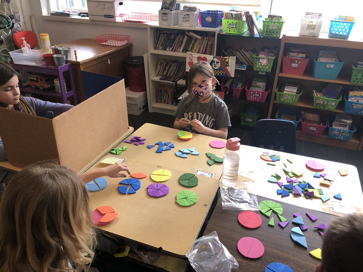 danielspeeps's tweet photo. Wait-all this creating is actually the foundation for FRACTIONS?!?!  Yeah- build it, notice it, and then A-HA moments will begin!  #angellisallthat https://t.co/oRNg6Z45pC