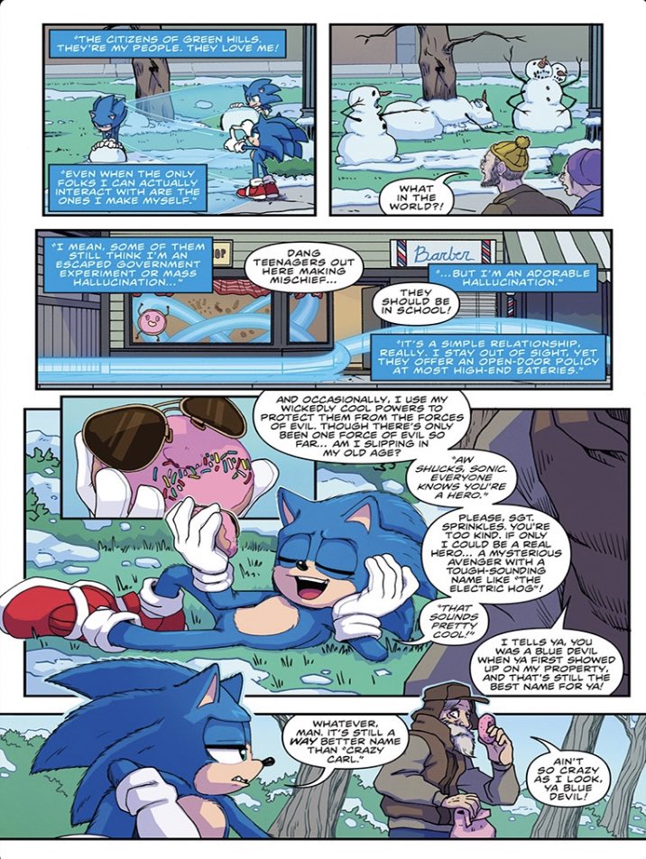 Here's a preview of the #SonicMovie2 Official Pre-Quill one-shot issue from #IDWSonic!   #SonicNews 