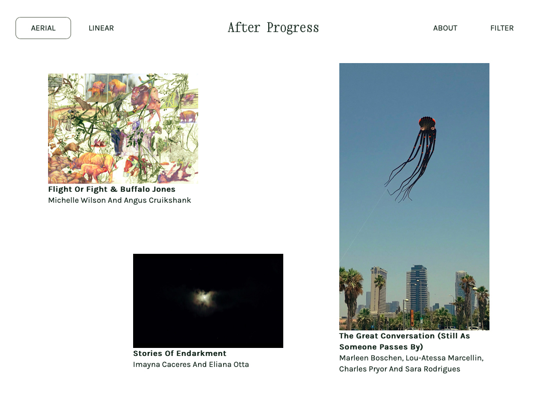 How to reimagine ways of flourishing from the ruins of the modern idea of progress? #AfterProgress A large exhibition around storytelling as speculative, ethnographic, fictional, auditory, poetic... afterprogress.com was curated by @MartinSavransky and Craig Lundy.