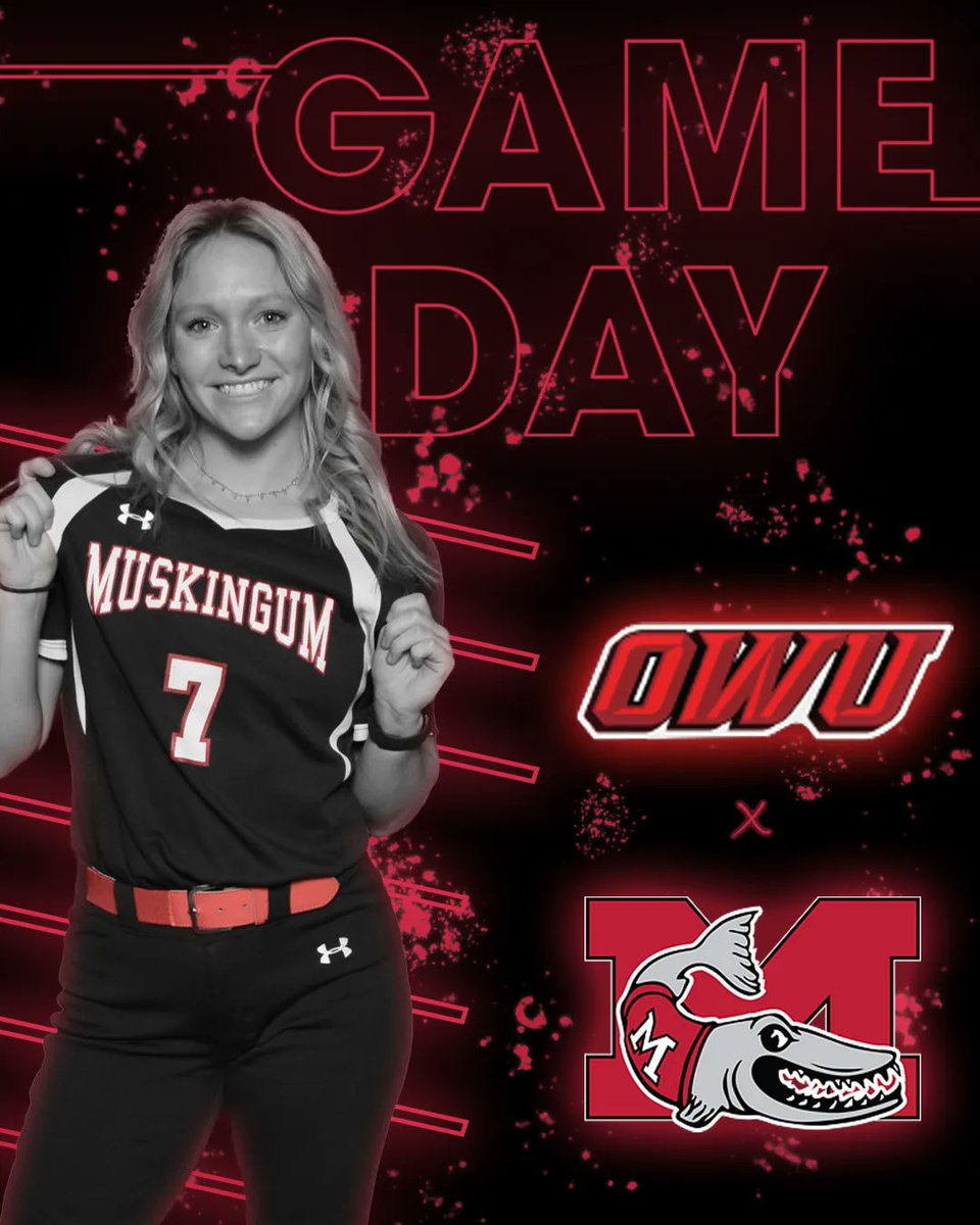 🚨Home Opener🚨
🥎<a href="/MuskingumUnivSB/">Muskingum Softball</a>🥎
🆚: Ohio Wesleyan
⏰: 3:30 &amp; 5:30 PM
📍: Donna J. Newberry Field
📸: #7 Hannah Smith - Sr.
📻: buff.ly/3EWlOob
📊: buff.ly/3MVOAKd - Game 1
📊: buff.ly/367MZjU - Game 2
📺: buff.ly/3u5iGlY
#DefendTheM