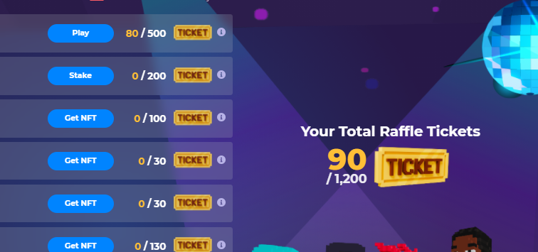 asmlmas's tweet photo. @TheSandboxGame I just participated in the daily #SandboxAlphaS2Contest for a chance to earn up to 1,000 $SAND! Starting March 14 -  Show your Raffle Tickets. Check out my screenshot below! 👇 #SandboxAlphaS2 https://t.co/ECpY6OHcNR