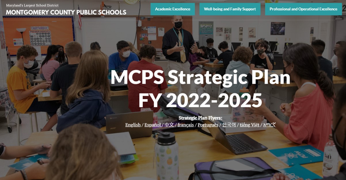 MCPS on Twitter "Every four years, mocoboe establishes a strategic