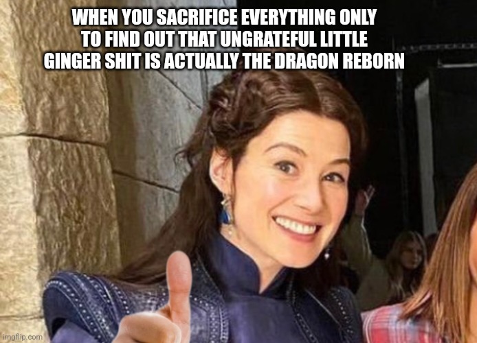 Unos_Eyepatch's tweet image. Moiraine had long believed the Pattern actually hated her

#MemesofTime #TwitterofTime #TheWheelofTime