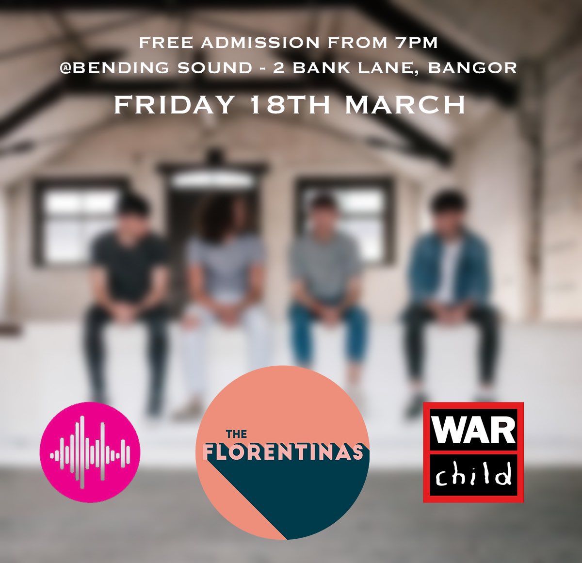 #instore ALERT

#freegig <a href="/Bending_Sound/">Bending Sound Records</a> in order to raise further funds for <a href="/WarChildUK/">War Child UK</a> do not miss out on this fantastic local band, at your local record shop

<a href="/BangorCares/">BangorCares</a> #bangorni <a href="/bangorbythe/">BangorbytheSea</a> #localband <a href="/TheFlorentinas/">The Florentinas</a> #vinyl #vinylrecords #records #recordstore <a href="/RSDUK/">Record Store Day UK</a> #RSD22